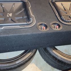 2 Qseries L7s 15 Inches Kickers 
