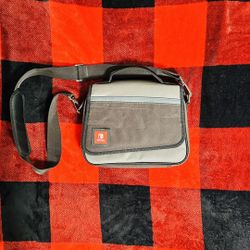 Nintendo Switch Power A Everywhere Messenger Bag Brown
