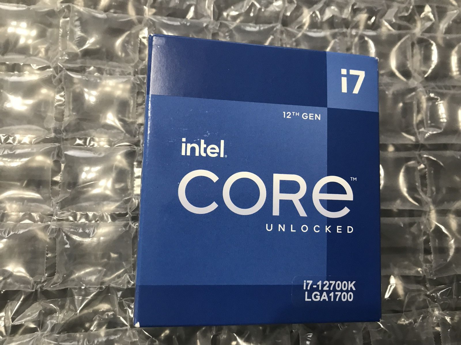 New and Sealed, Intel i7-12700K Unlocked Desktop CPU