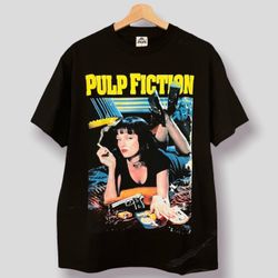 VINTAGE STYLE “PULP FICTION” TEE SIZE S,M,L,XL,2XL