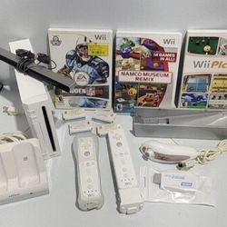 Nintendo Wii With 18 N64 And Wii Games 
