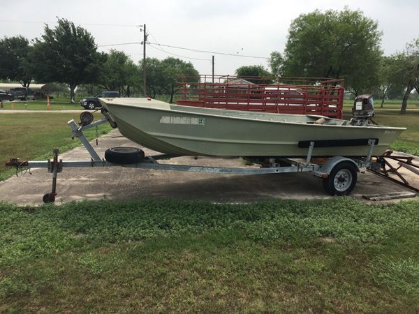 MonArk aluminum Boat 16ft for Sale in Alice, TX - OfferUp