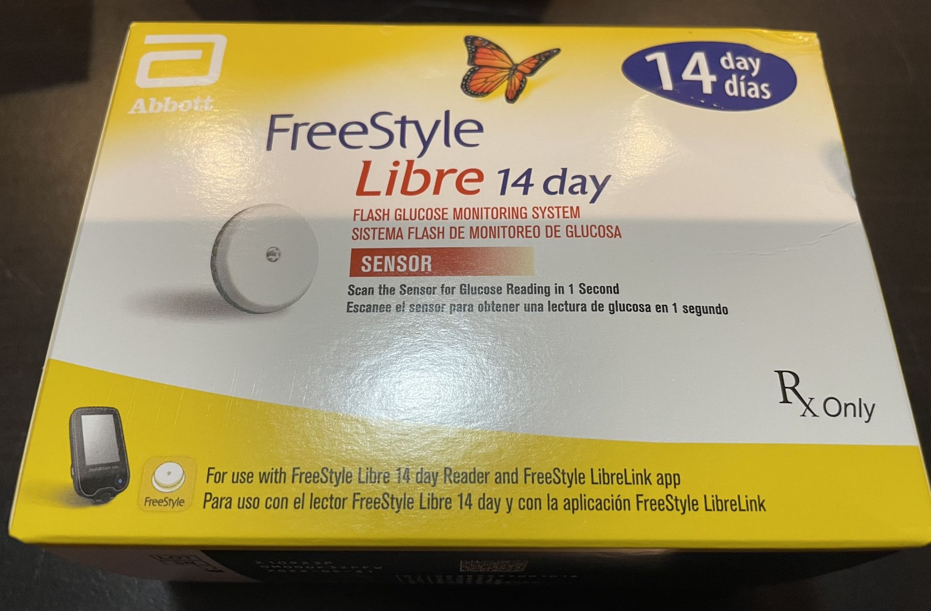 Freestyle Libre 14 Day Sensor