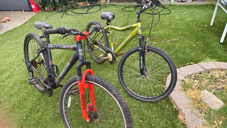 Pair of Mountain Bikes