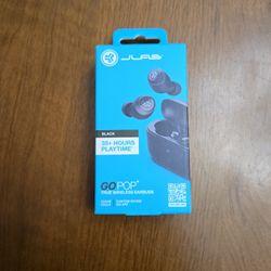 New Unopened JLab Go Pop+ Bluetooth Earbuds