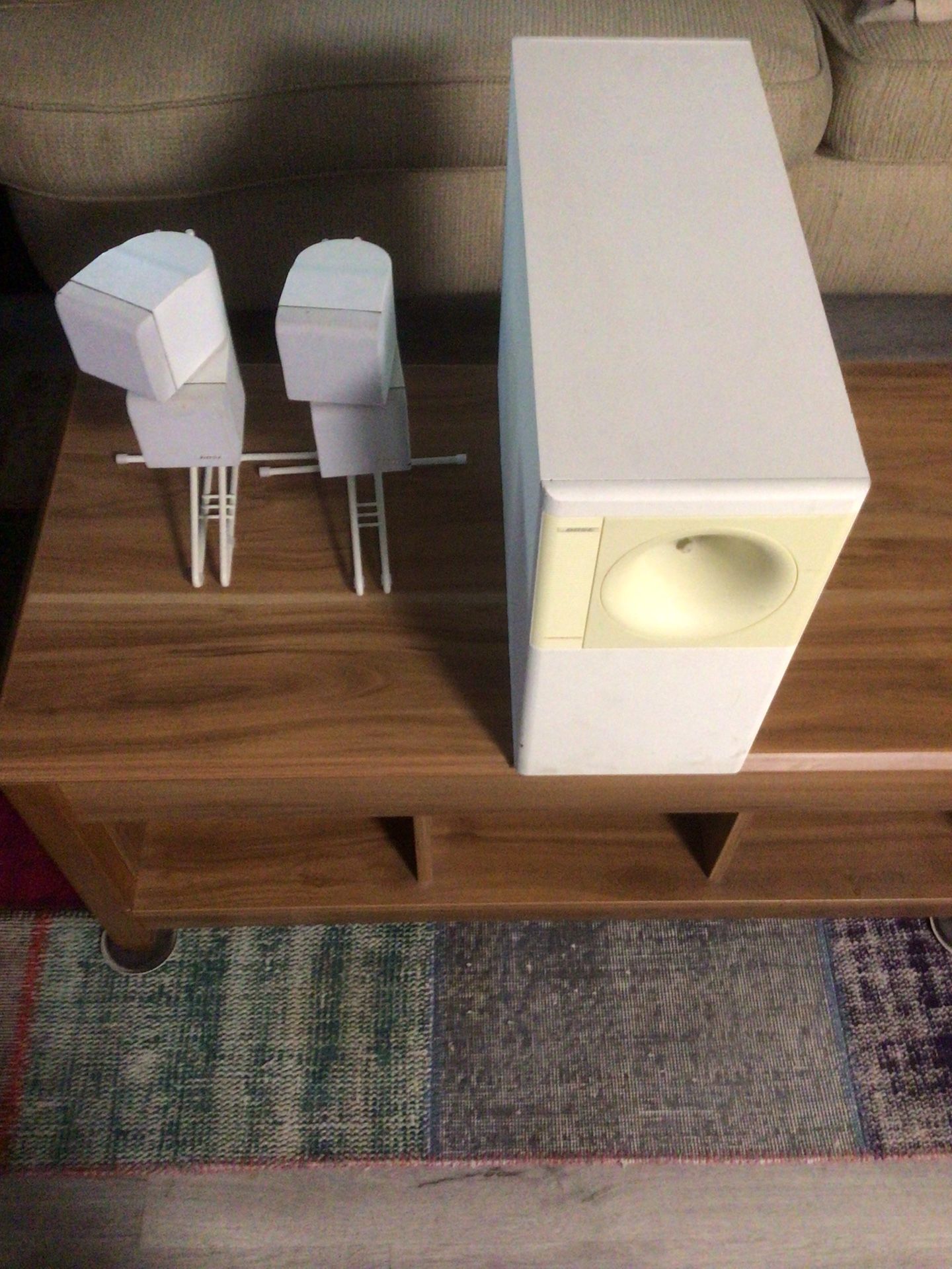 Bose Cube System With Sub Woofer