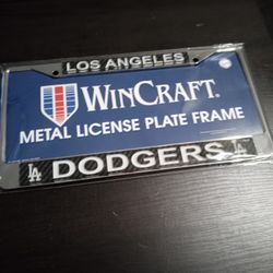 LA Dodgers License Plate Frame