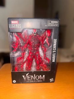 Let there be carnage marvel legends actions figure