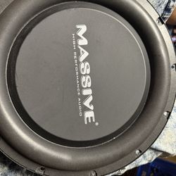 Massive UFO 12” Compact Subwoofer 
