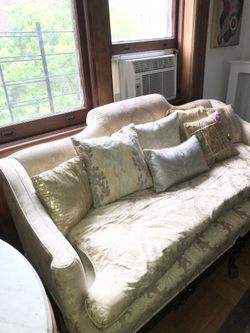 Vintage Cream And Couch