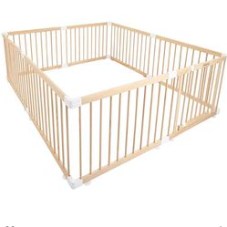 Baby Gate Playpen Baby Fence for Babies Toddlers 