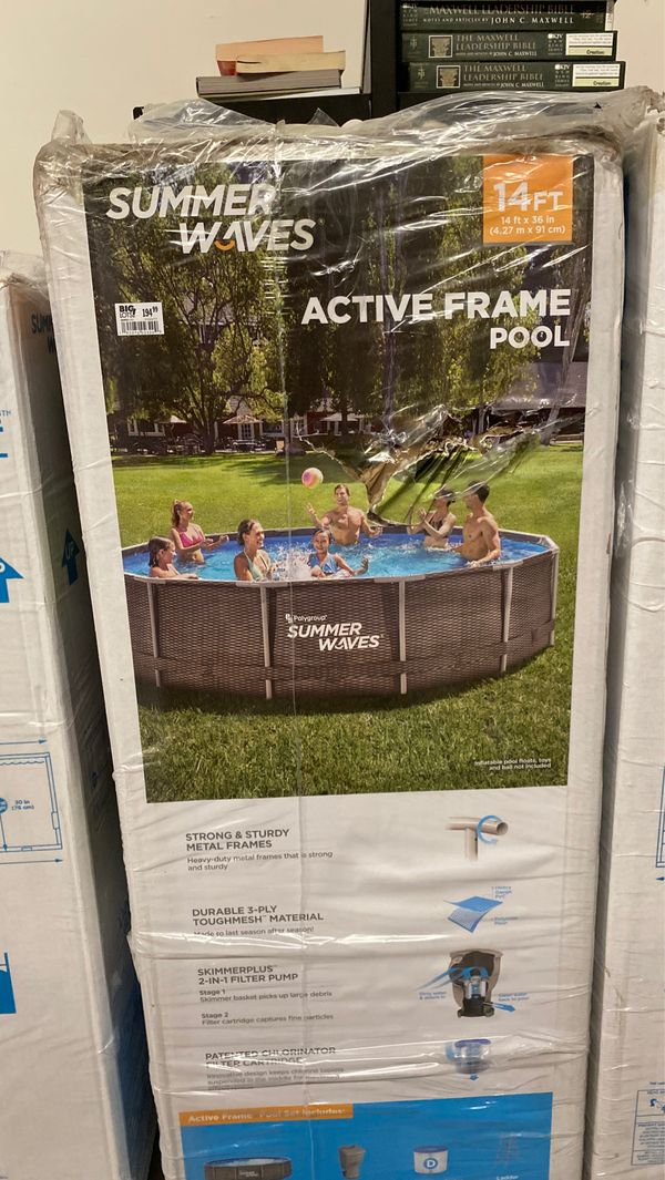summer wave 14ft pool