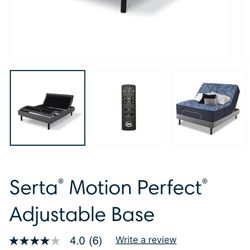Serta Motion Perfect Adjustable Base- Queen 