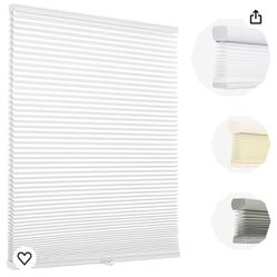 Flamax Light Filtering Cordless Cellular Shades, Cordless Cellular Blinds, Honeycomb Blinds For Windows, 