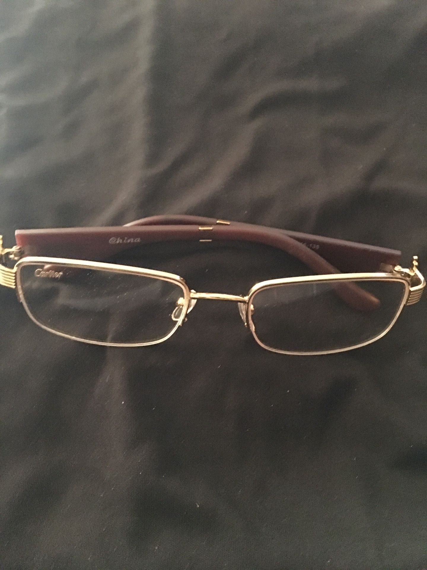 Cartier Clear Sunglasses