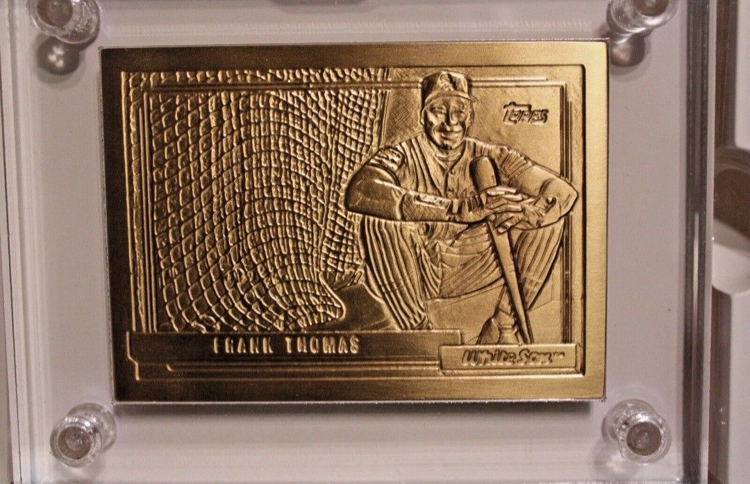 Frank Thomas Bronze Card With COA /5000