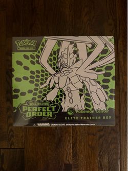 Perfect Order PKC ETB Pokemon Center Elite Trainer Box ETB - New & Sealed