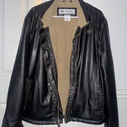 Men’s Columbia Leather Jacket 