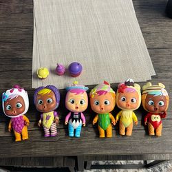 Cry baby dolls