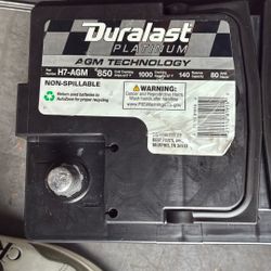Duralast Platinum Agm H7 