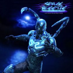 Flash Point Studio 1/6 Blue Steel Beetle Collectible Figure! FP-22171! USA!
