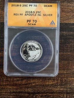 2018-S Apostle Islands Silver Quarter Coin