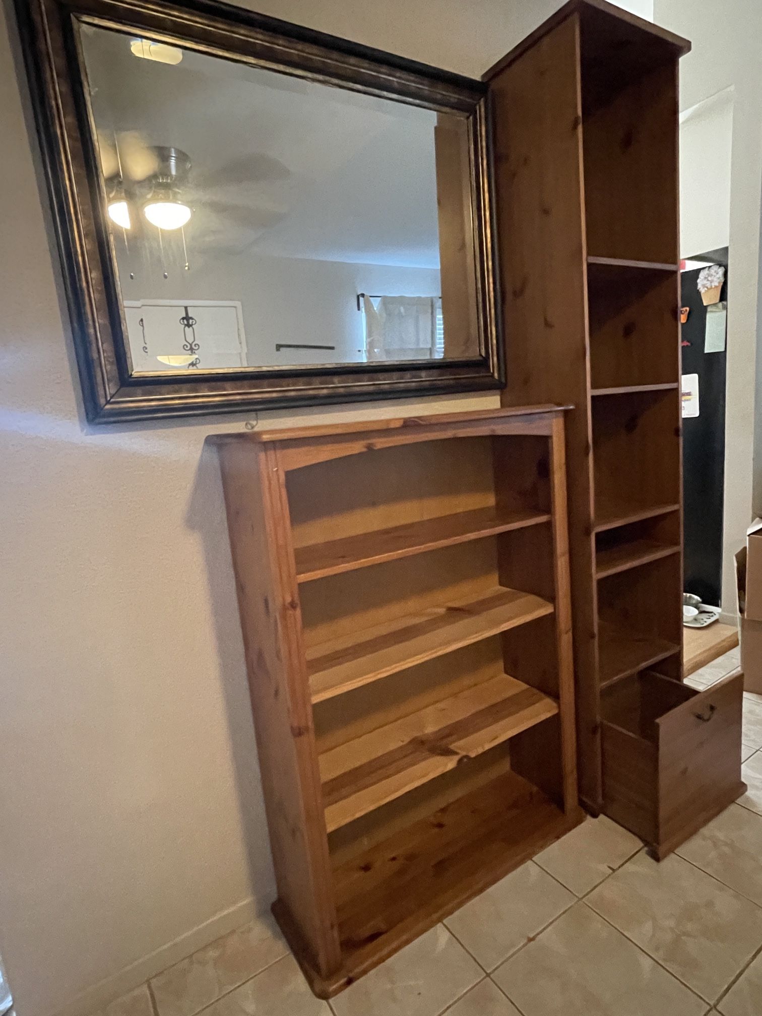 Bookshelves Or Pantry Shelves 