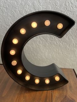 C Letter - 8 Inches 