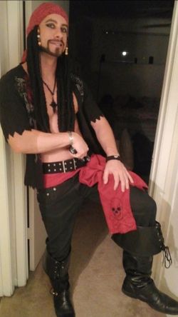Mens pirate costume