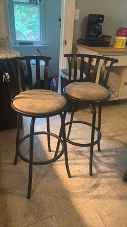 Padded barstools