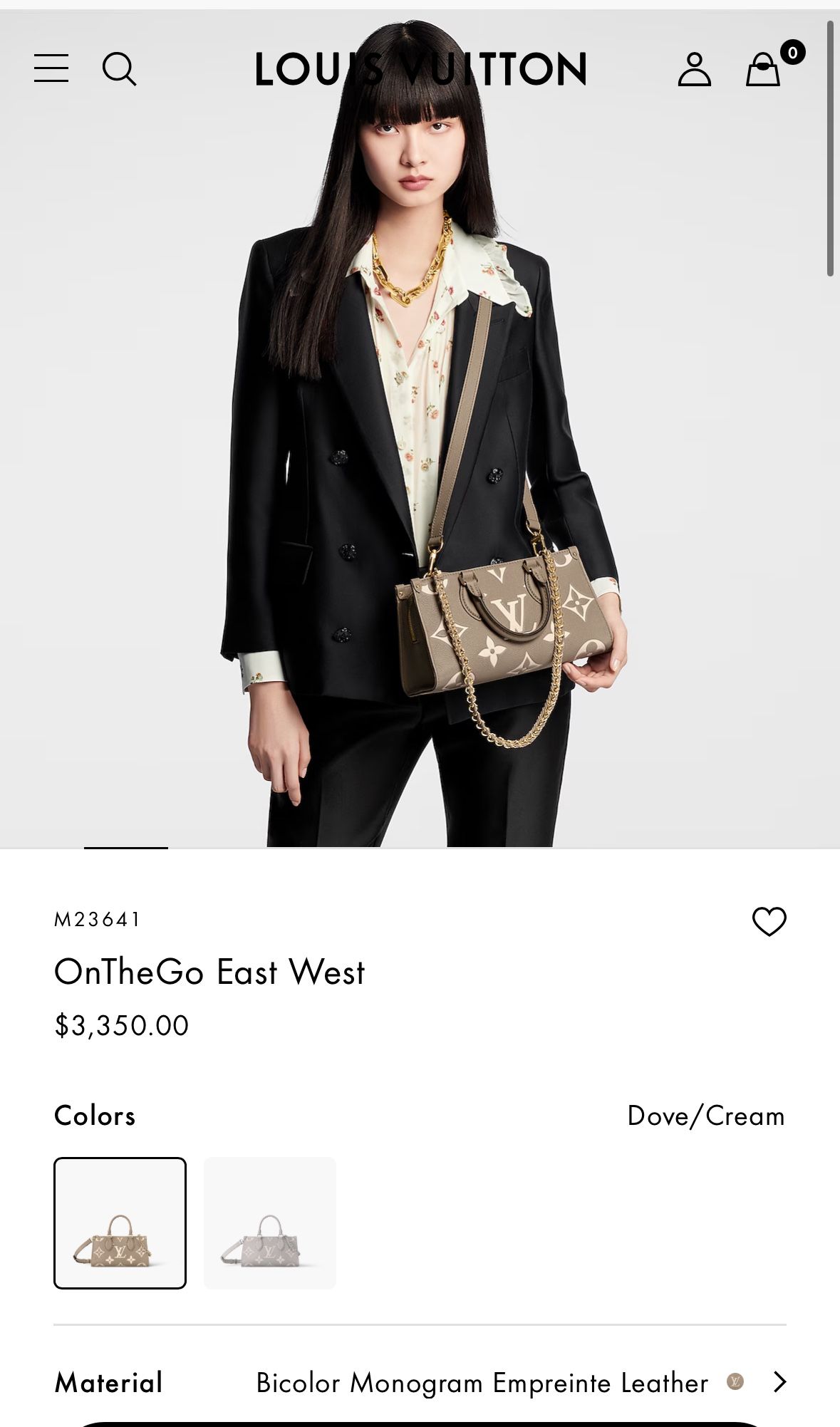 On The Go East West Crossbody Bag Purse