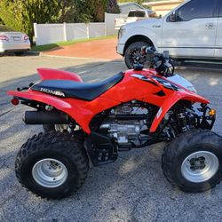 2020 Honda Trx250x Semi-Automatic Low Hours 