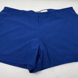 NIKE Royal Blue Shorts Workout Jogging Running Built-In Shorts Women’s Sz Large