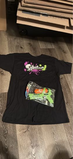 Splatoon Black Graphic T-Shirt
