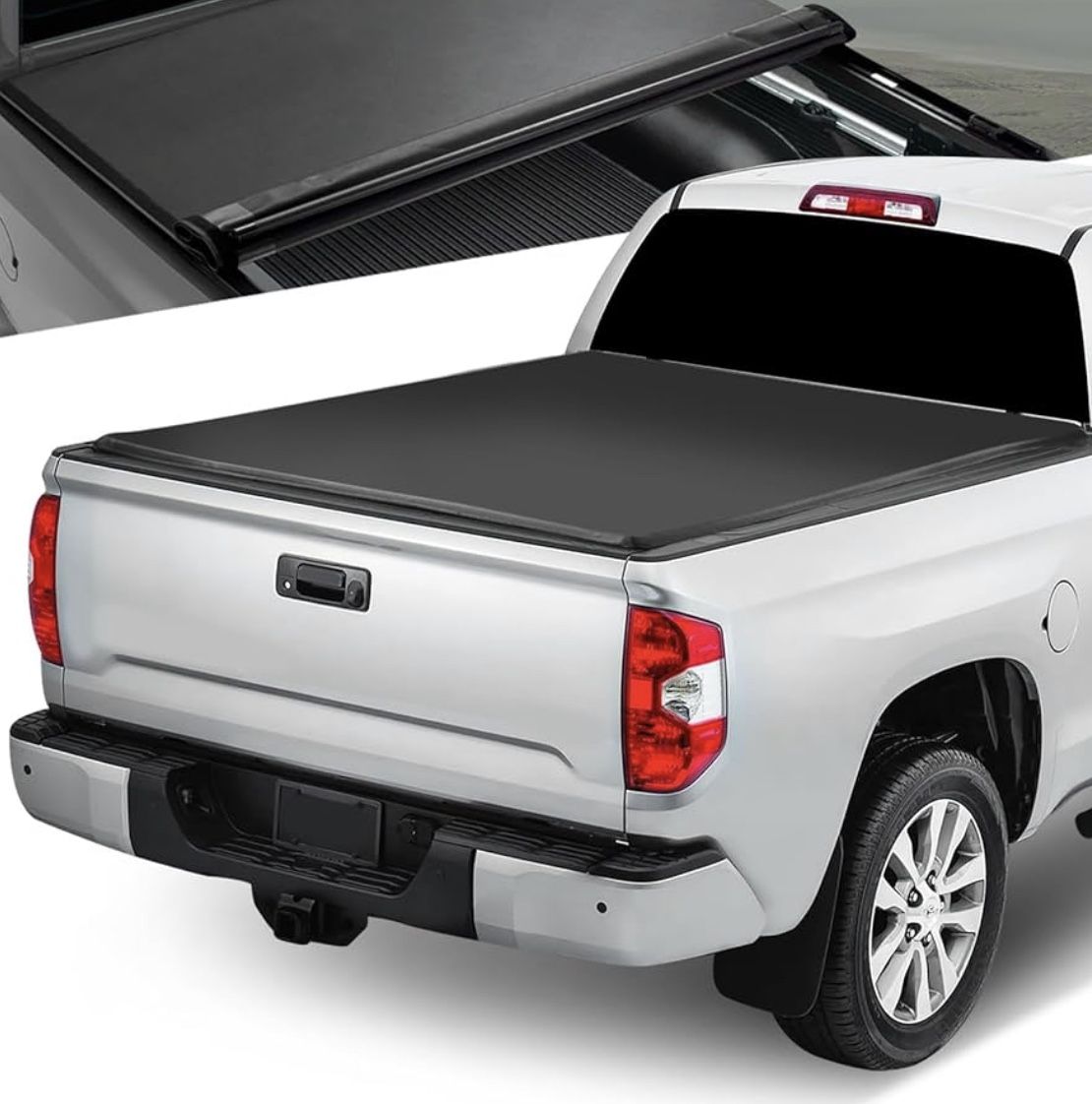 Toyota tundra 6'5Ft bed cover roll up year 2007 To 2021