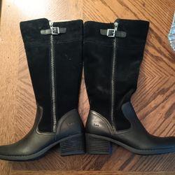  New B.o.c. Black leather boots