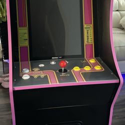 Arcade1Up Ms. PAC-MAN Classic Arcade Game, built for your home, 4-foot-tall stand-up cabinet, 14 classic games, and 17-inch 