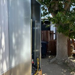 New Water Heater Shed 