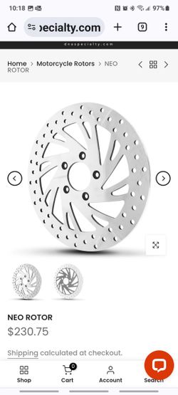Motorcycle Brake Rotor