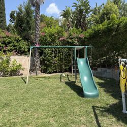 Lifetime Monkey Bar Adventure Swing Set