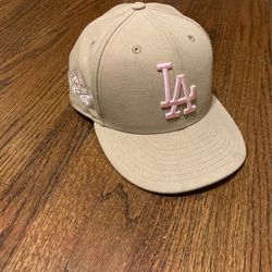 Brown Doger Fitted Hat