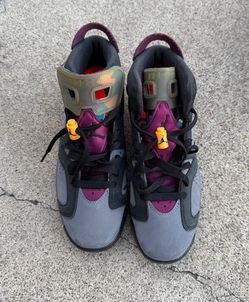 Air Jordan 6 Retro GS “Bordeaux” High Top Sneakers