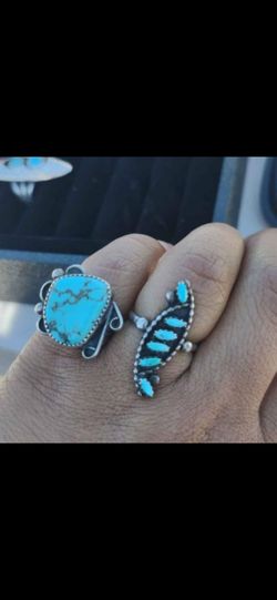 Vintage Turquoise Rings 