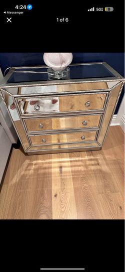 Mirror night stand