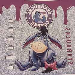 Purple Starbucks Donkey Tumbler