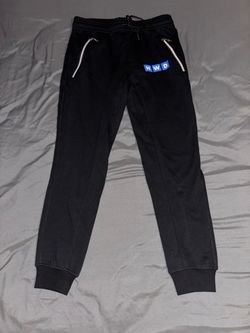 Never Worn HWD Streetwear Black Joggers - Size M - Zipper Pockets (Local Pickup)