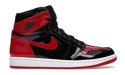 Jordan 1 Retro High OG Patent Bred Size 10.5