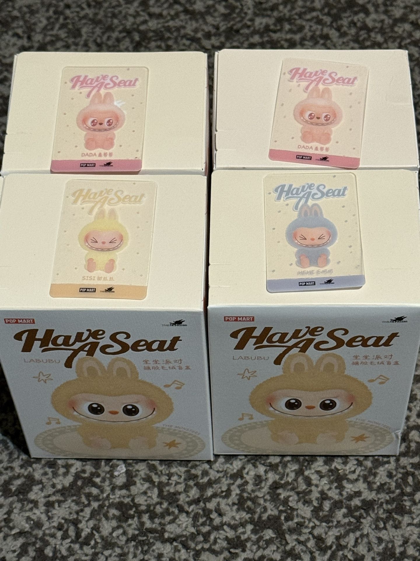 Pop Mart Have A Seat - Labubu (unopened)