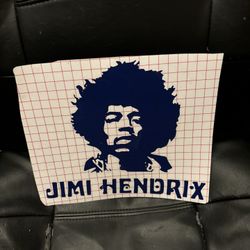Jimi Window Decal Sticker 