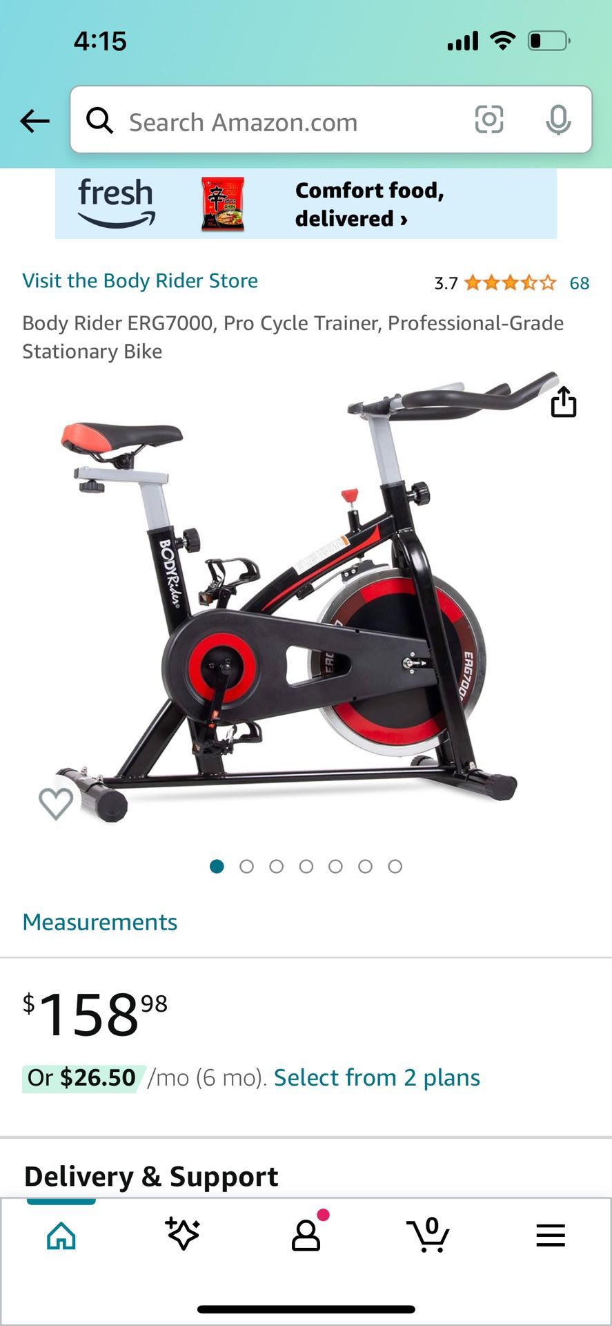 Stationery Bike Body Rider ERG 7000 for Sale in Seattle WA OfferUp